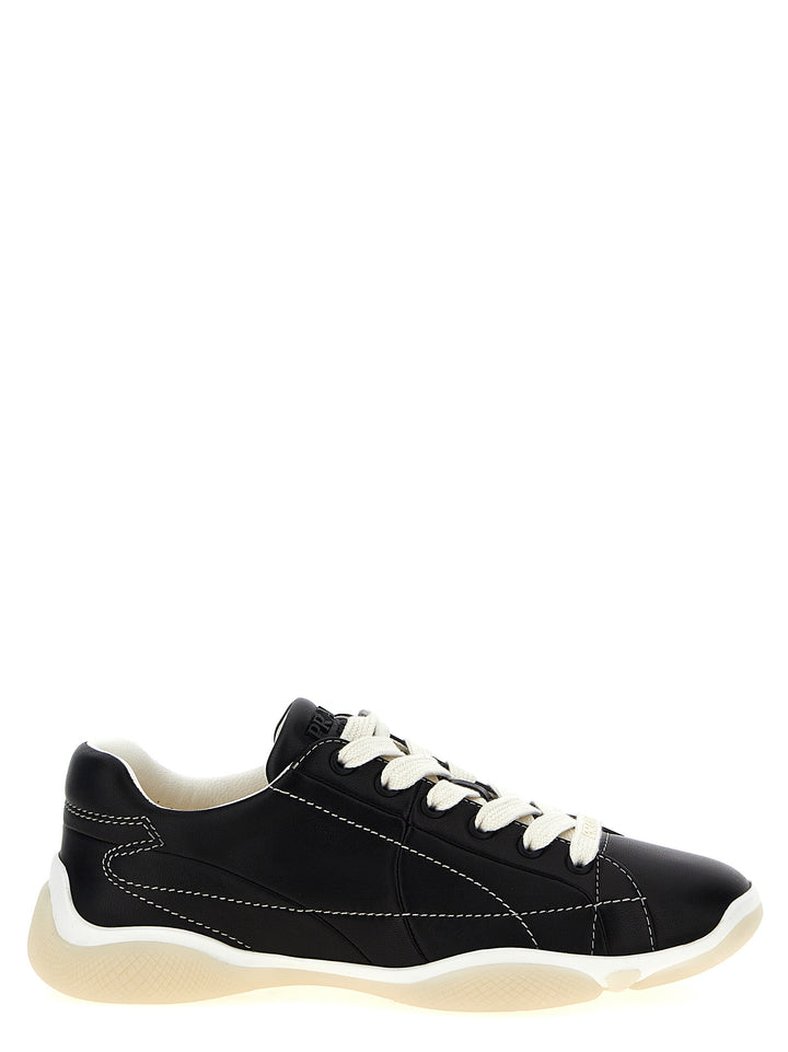Prada Nappa Sneakers - Nero | b9884db69a04f9543b876f626fbc0af134322a6e