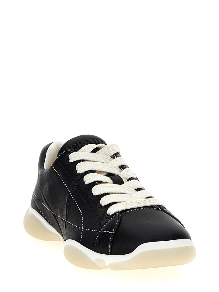 Prada Nappa Sneakers - Nero | a57f9e79a46563452b5ae943abc1d58b3f623acd