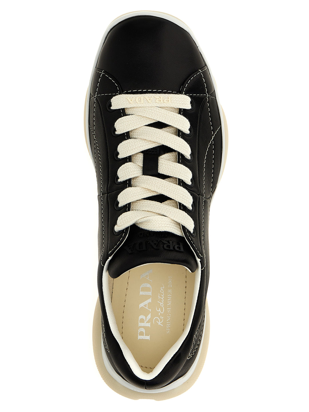 Prada Nappa Sneakers - Nero | 68e3247100bb41b30b281ff280d93697bdeb41a9