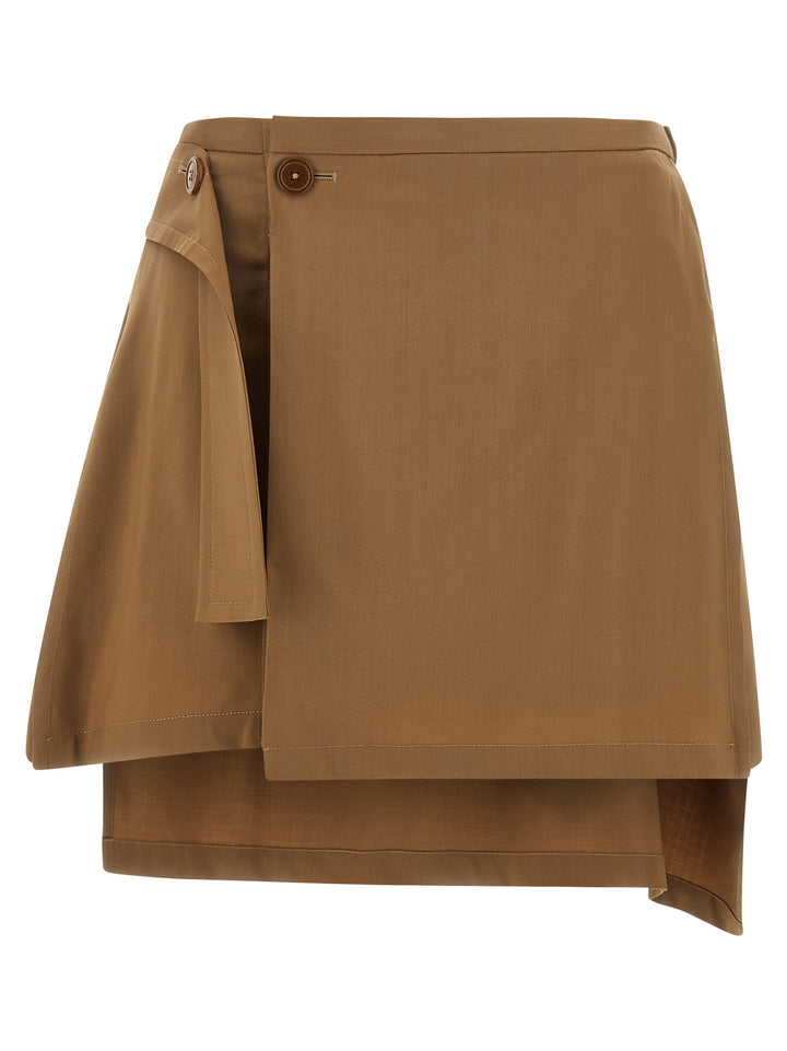 Vivienne Westwood Meghan Kilt Gonne - Marrone | 38c2a10f4bfac85aa75a0e2b406357e453f54bad