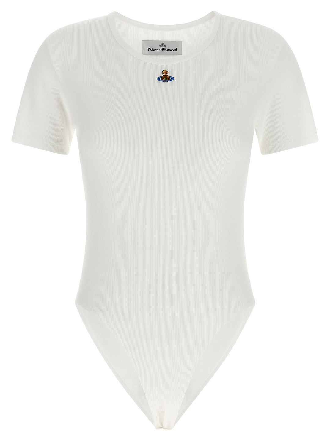 Vivienne Westwood Orb Bas Relief Top - Bianco | 20b35441735400ca409922cb0cbba1ecd84b9a76