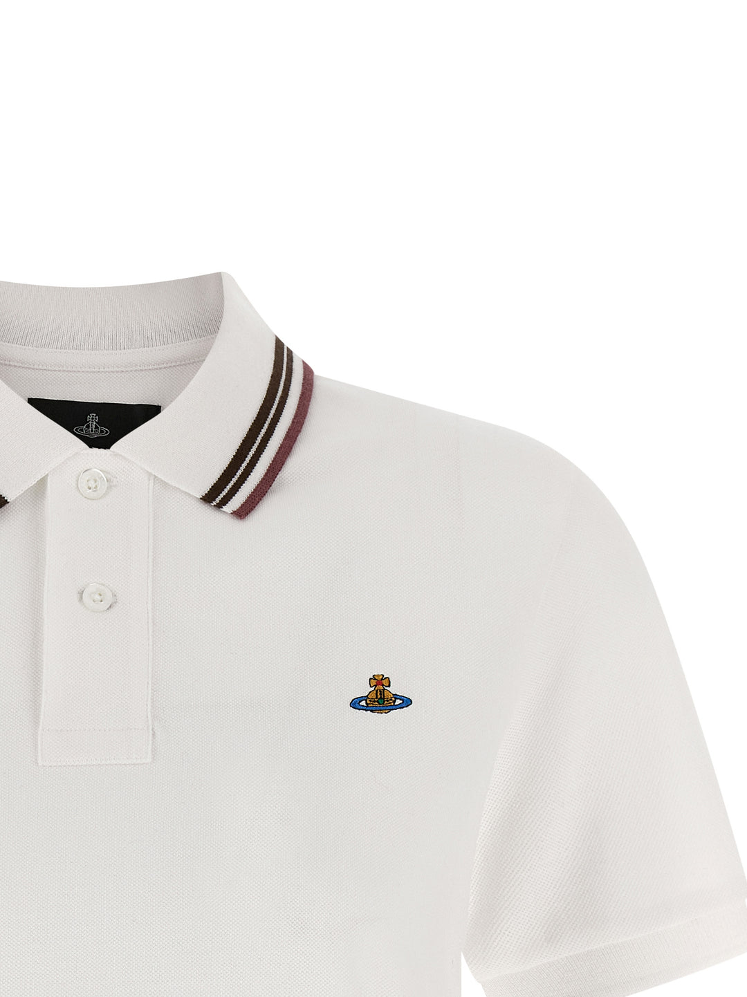 Vivienne Westwood Mini Classic Polo - Bianco | ce742152f7b16df39ec97bee730920a94456a708