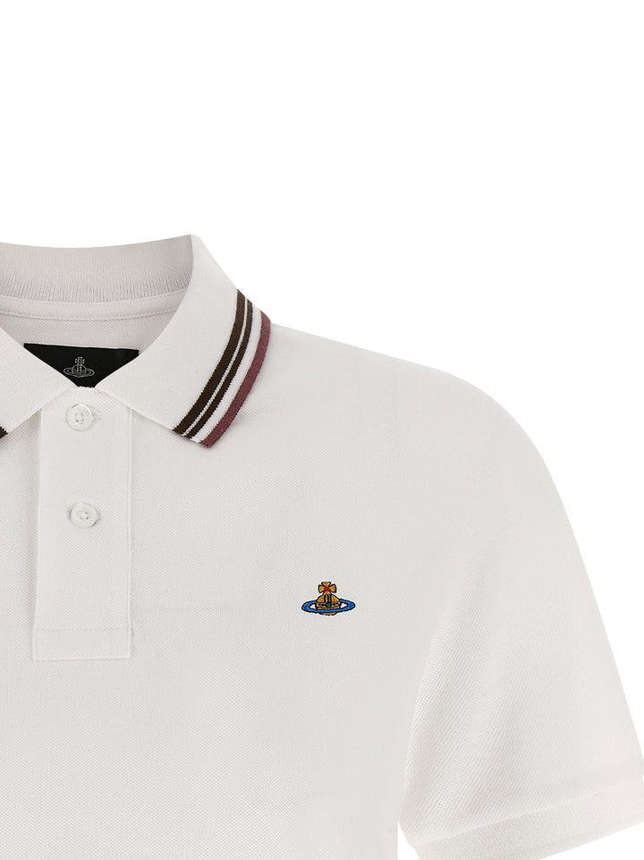 Vivienne Westwood Mini Classic Polo - Bianco | ce742152f7b16df39ec97bee730920a94456a708