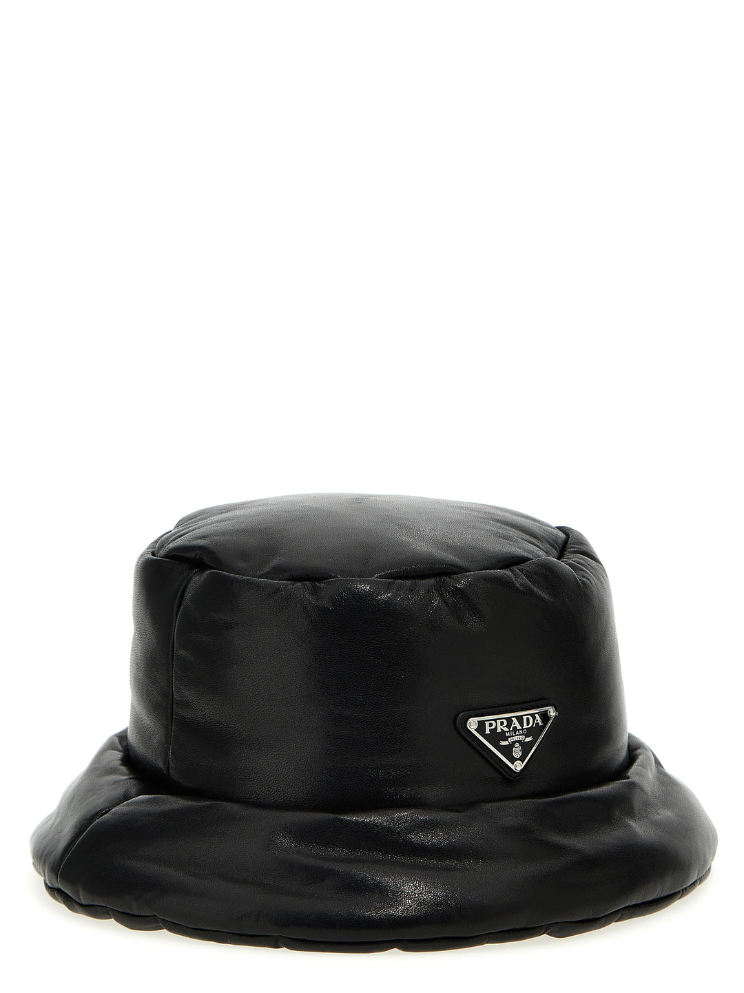 Prada Nappa Bucket Hat Cappelli - Nero | 6b8eb1f26d881081de3ee73e9e865deeda30b134