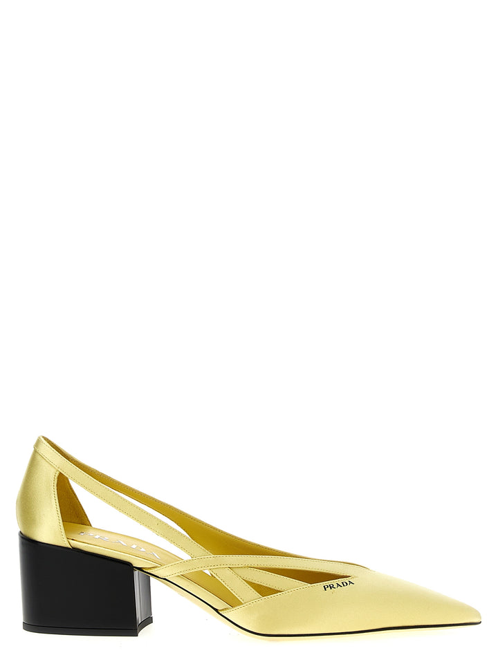 Prada Cut Out Decollete - Giallo | e1e36bcf7d4c3cd662065237140e29f4dc65a55e