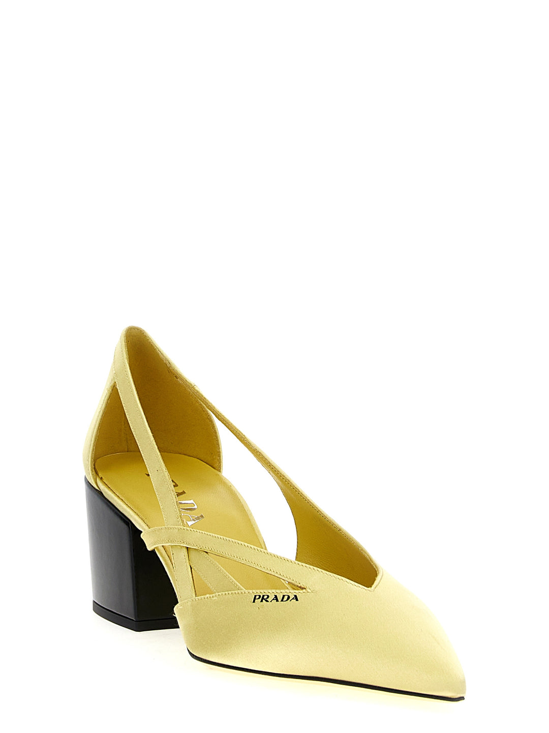 Prada Cut Out Decollete - Giallo | c08776c39396316e9a2d12aa403f4711cd98794f