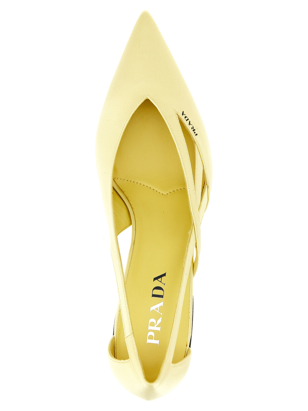 Prada Cut Out Decollete - Giallo | 379a034c5e7983d8928dd4222935e426d9567fef