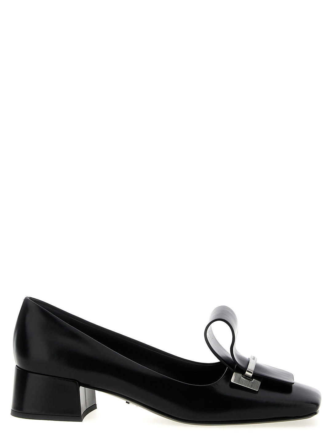 Prada Leather Decollete - Nero | cabbe4670534257e11a98329fddf26b040f32fd2