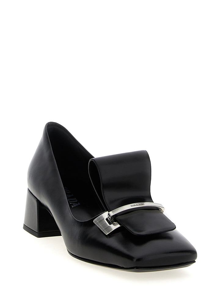 Prada Leather Decollete - Nero | d44025e16a50524ecbd5e977a8c4c0fc68c07d92