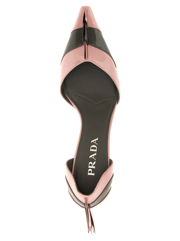 Prada Two-Tone Decollete - Multicolor | 23bf3ce26e18292071fae61ffa402c73e088e918