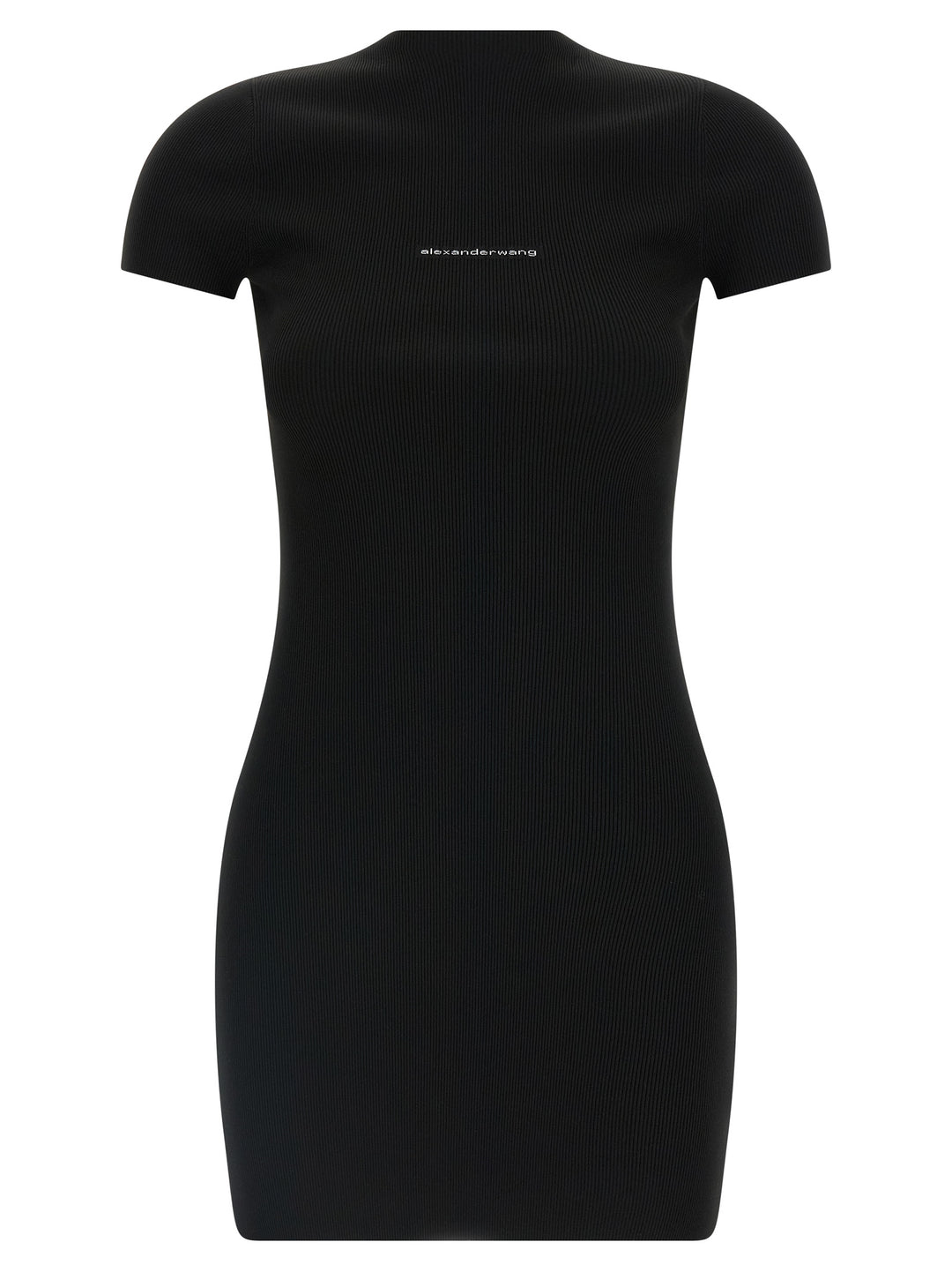 Alexander Wang Logo Dress Abiti - Nero | 933f8f4468b4e2bc046bbfe401fe67d535c8eca8