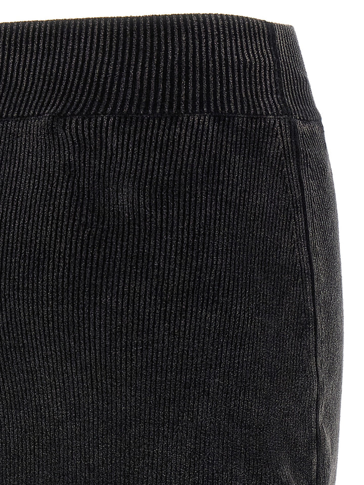 Alexander Wang Chenille Skirt Gonne - Nero | 90e3aafa5736519075822dbd4a307be10ae08ff3
