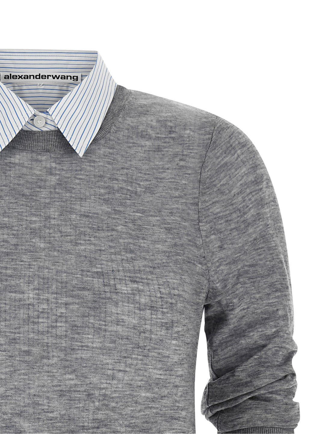 Alexander Wang Knitted Shirt Camicie - Grigio | 9415f2c0eecb3b01f2497268c325f5048da0a777