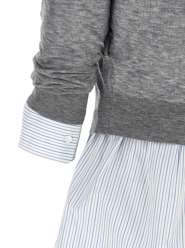 Alexander Wang Knitted Shirt Camicie - Grigio | bbbd35a55ee8ca3b142fcf74e16706e8c20ae9e5