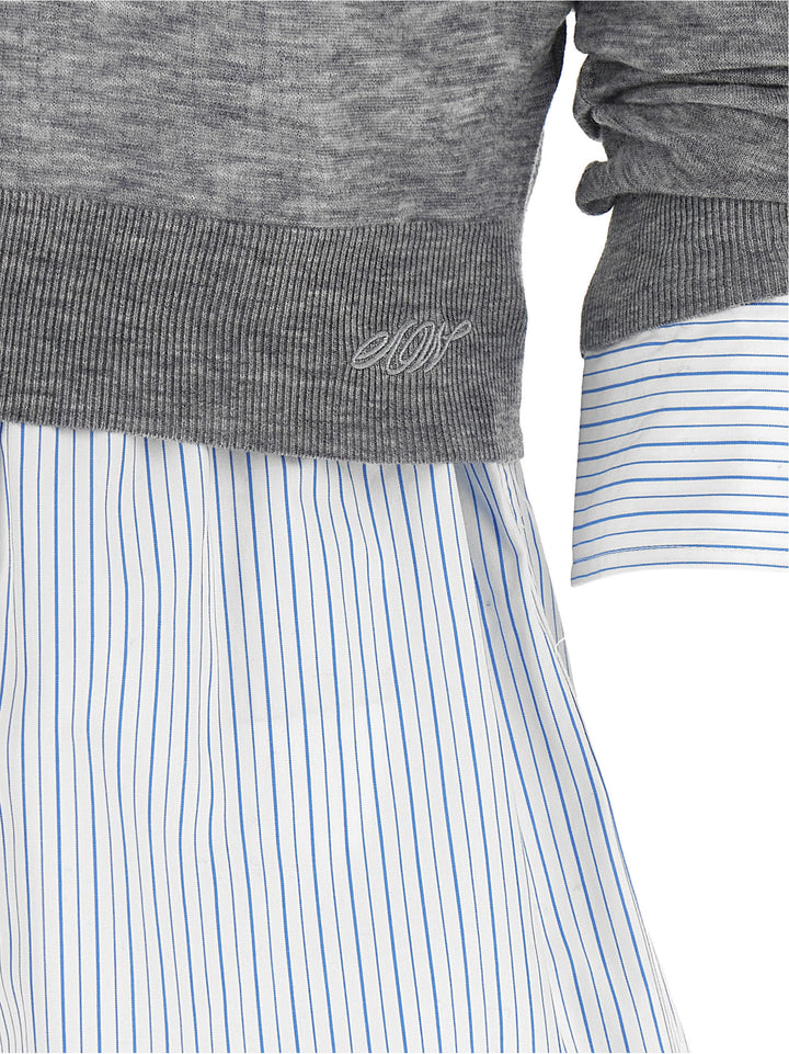 Alexander Wang Knitted Shirt Camicie - Grigio | d1d228bf303ef17aec34cfa3cc1384b7c85e1bb4