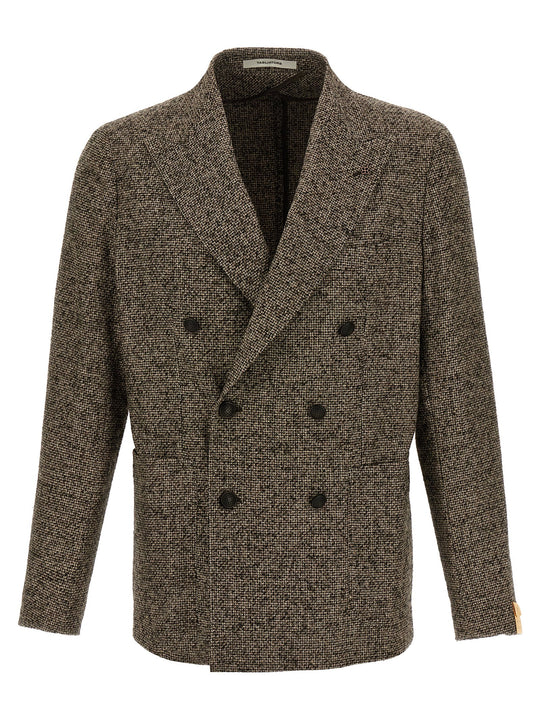 Wool Blazer Marrone