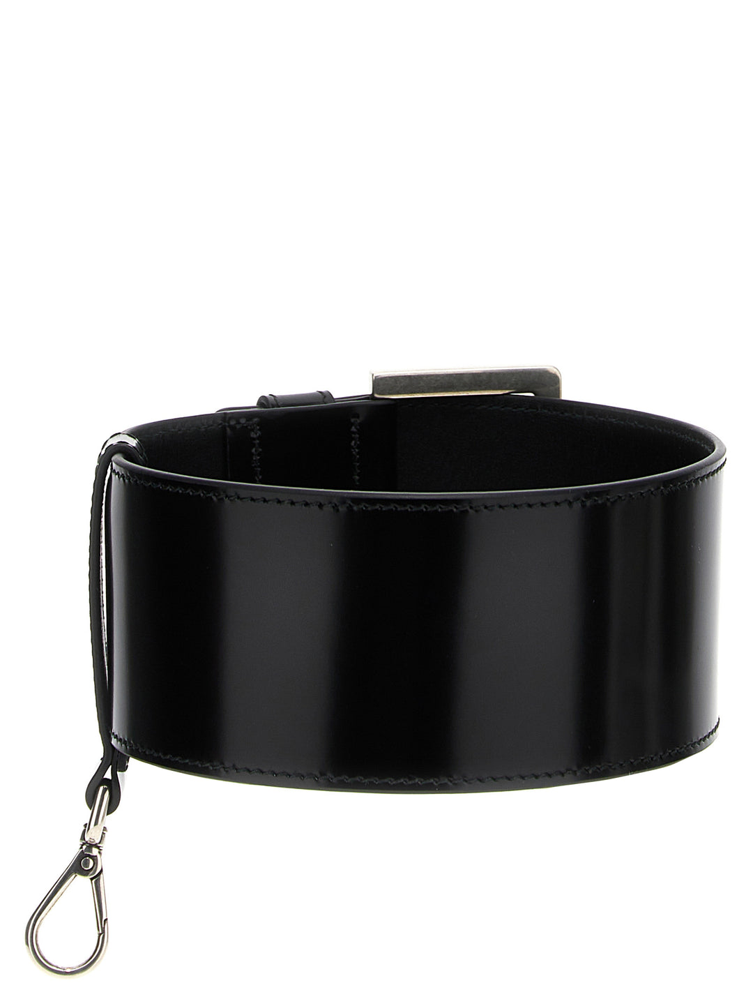 Prada Brushed Leather Sleeve Accessori - Nero | e7a521be4af7319d9c599bc9322a7a134e275897