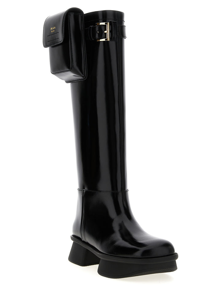Prada Equal Stivali e Stivaletti - Nero | ec616e992ad8a72247d3518789d048af1b16f1c2