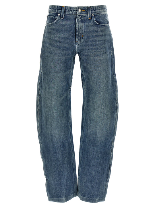 Low Rise Jeans Blu