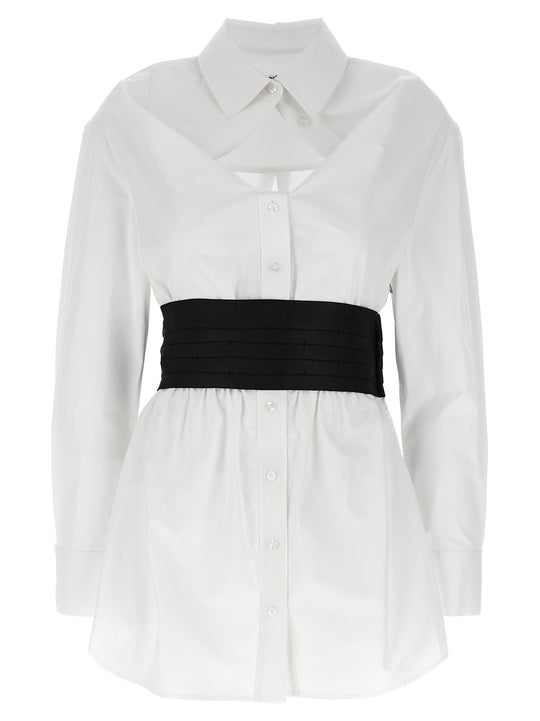 Shirt Dress Abiti Bianco