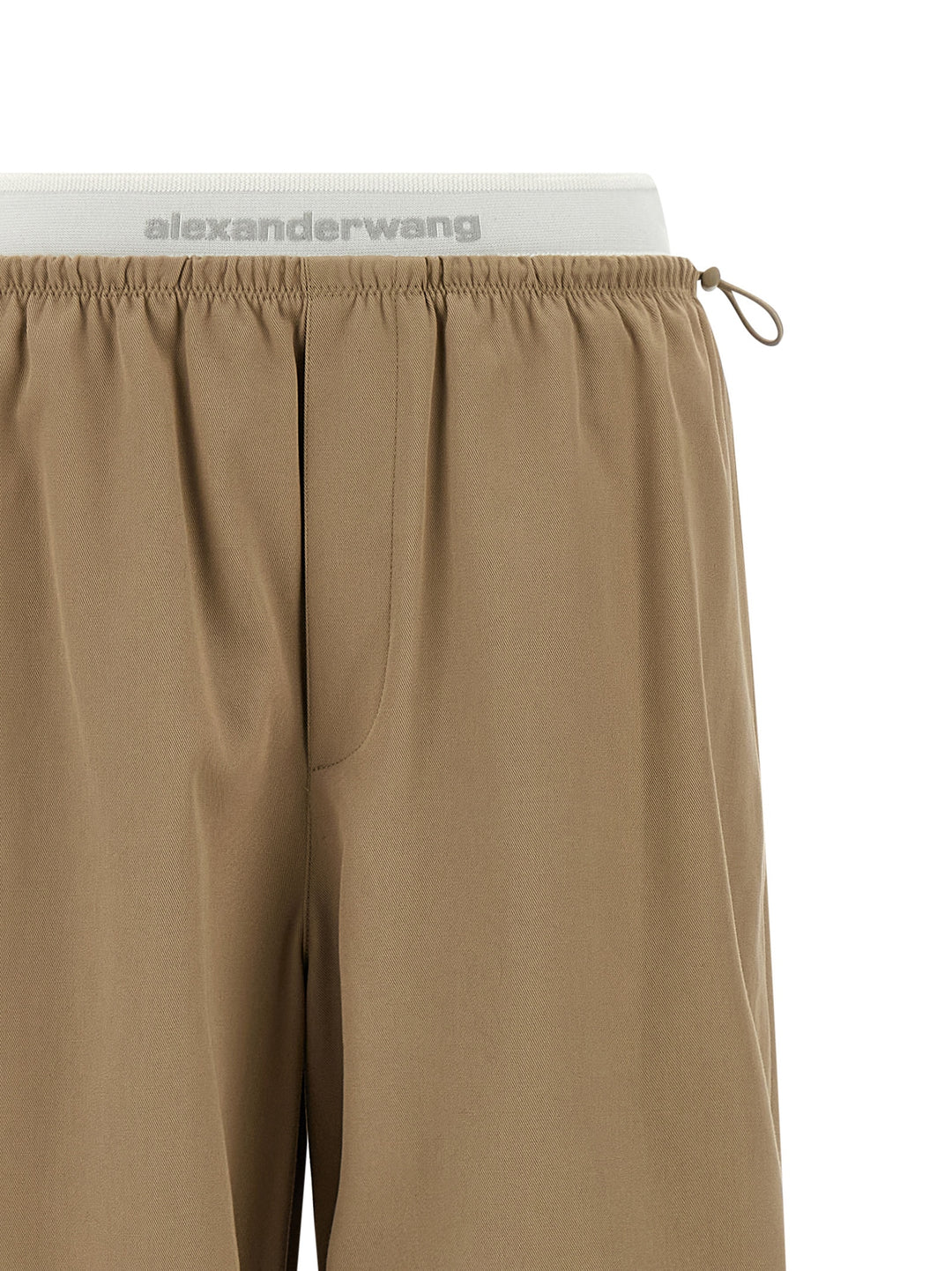 Alexander Wang Double Layer Waist Trousers Pantaloni - Beige | 0fdb97beefd2b68b3459640565958c7848253ad9