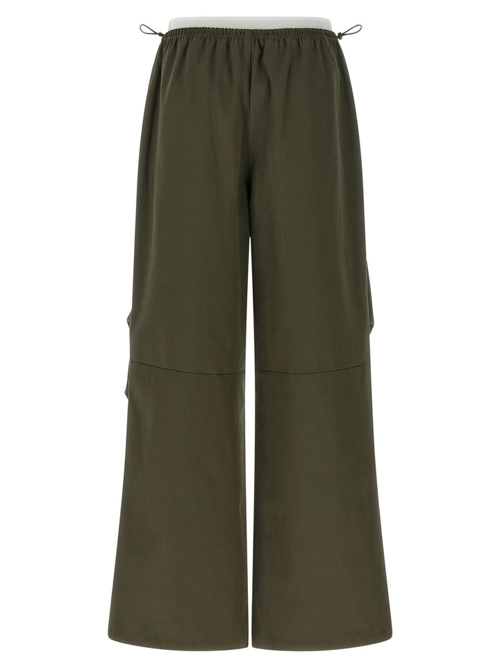 Alexander Wang Double Layer Waist Trousers Pantaloni - Verde | e0d1caba262aee42f306d0fbe5c0daaf2ac9f999