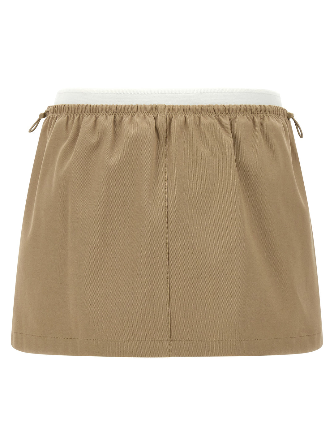 Alexander Wang Double Layer Waist Skirt Gonne - Beige | 2588c9121334c95114610e2def9d141f2affc3f5