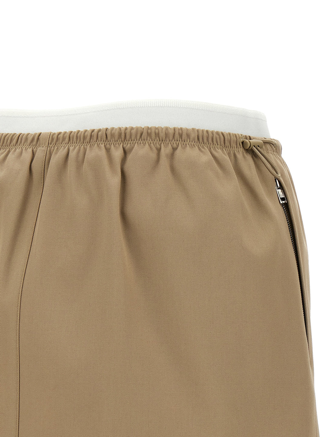 Alexander Wang Double Layer Waist Skirt Gonne - Beige | 710bb44d7d04df3bf237a56bc0dc485a96da86f4