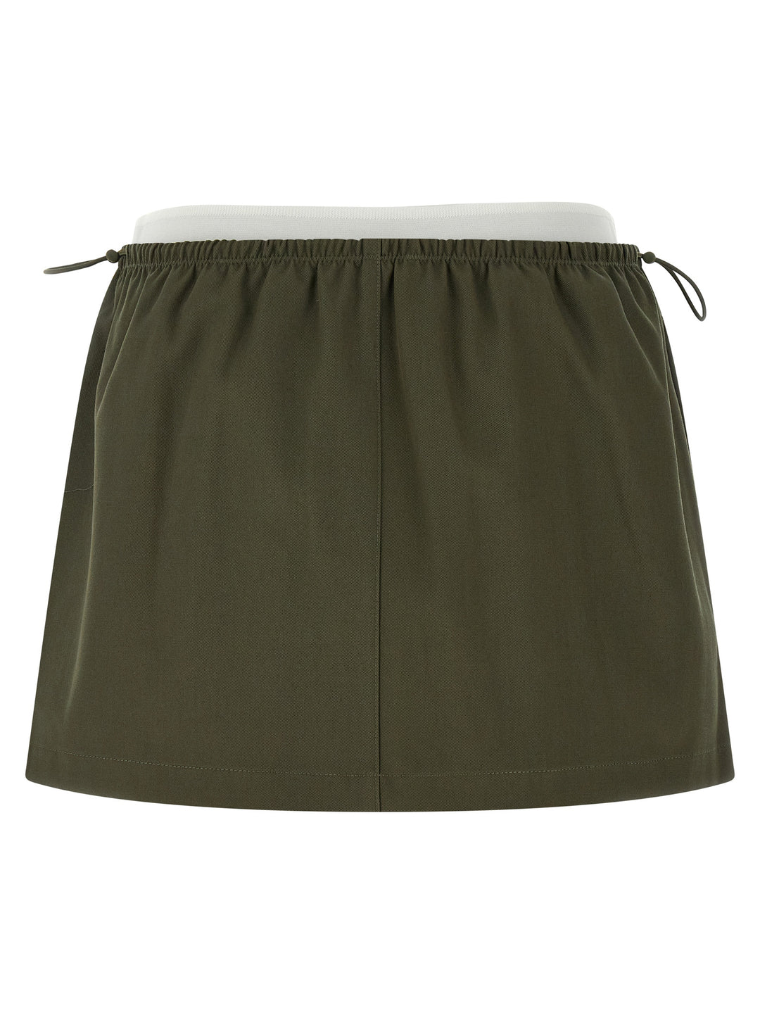 Alexander Wang Double Layer Waist Skirt Gonne - Verde | 13ffb562a916eeee8accaded08167caa711a9eb6