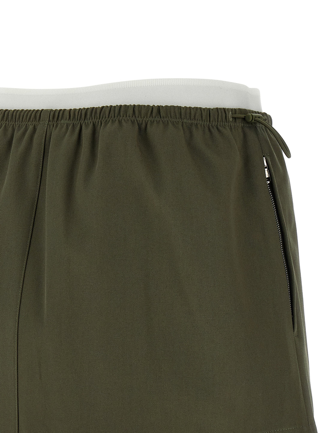 Alexander Wang Double Layer Waist Skirt Gonne - Verde | 063771e2cde12a49d73ce23024992511c95574df