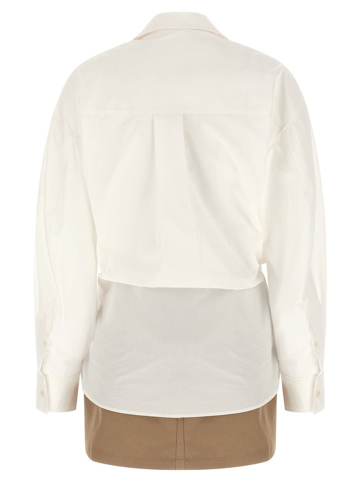 Alexander Wang Pre-Styled Wrap Dress Abiti - Bianco | 16502114962fde4ad3fedfbe3cf90286dce678f2