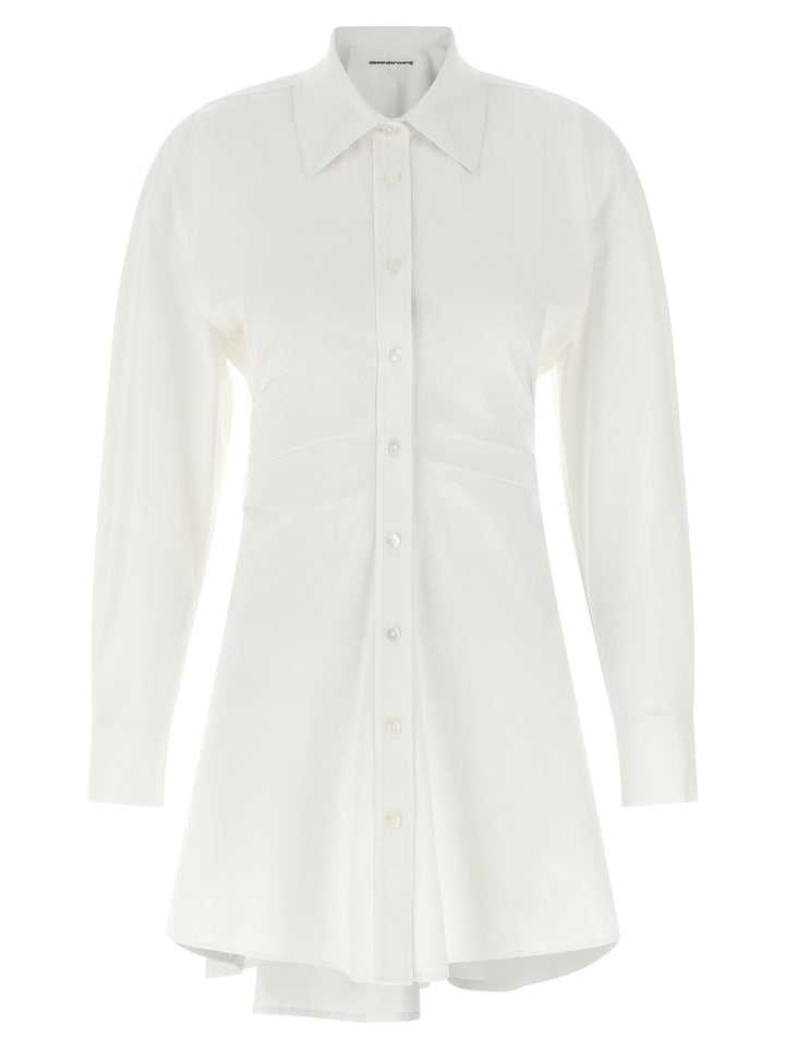 Alexander Wang Chemisier Dress Abiti - Bianco | 44f67d1b19bd23d78a613784fd21e5da9d0ae0c1