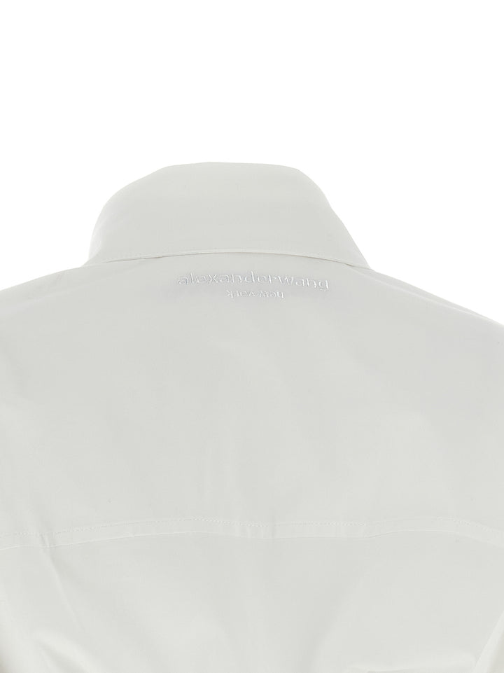 Alexander Wang Chemisier Dress Abiti - Bianco | 82e911af07cd37df78d6ba2beb07c655ba0d0035