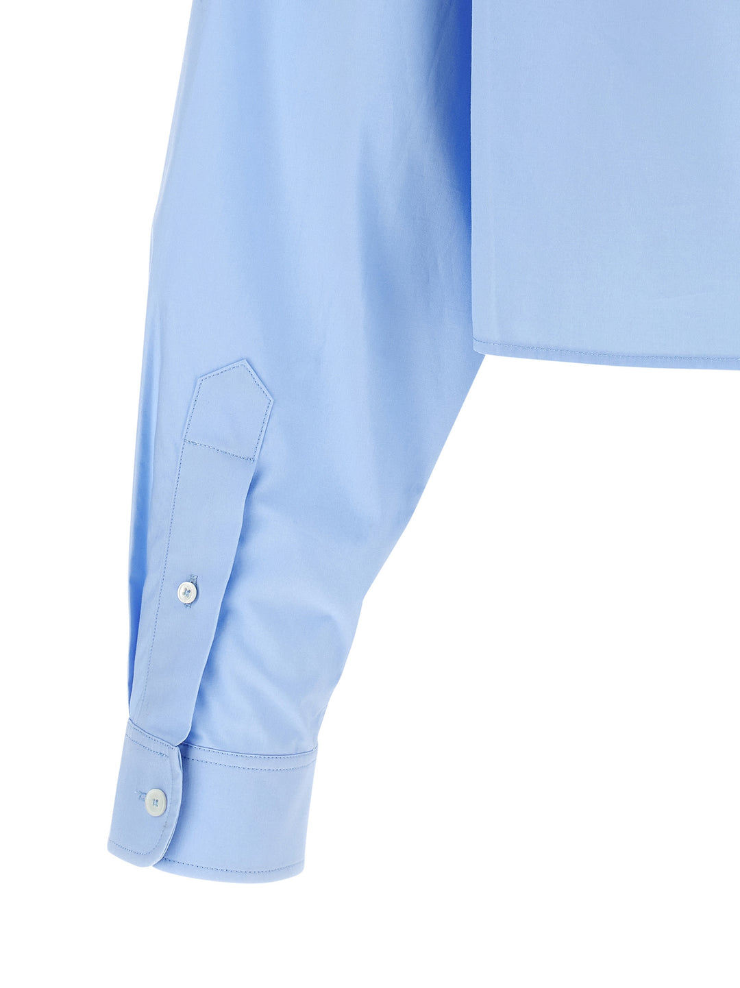 Alexander Wang Cropped Shirt Camicie - Celeste | 1792a0f2dd73c93d49d513069f4ec4641e7c54d6