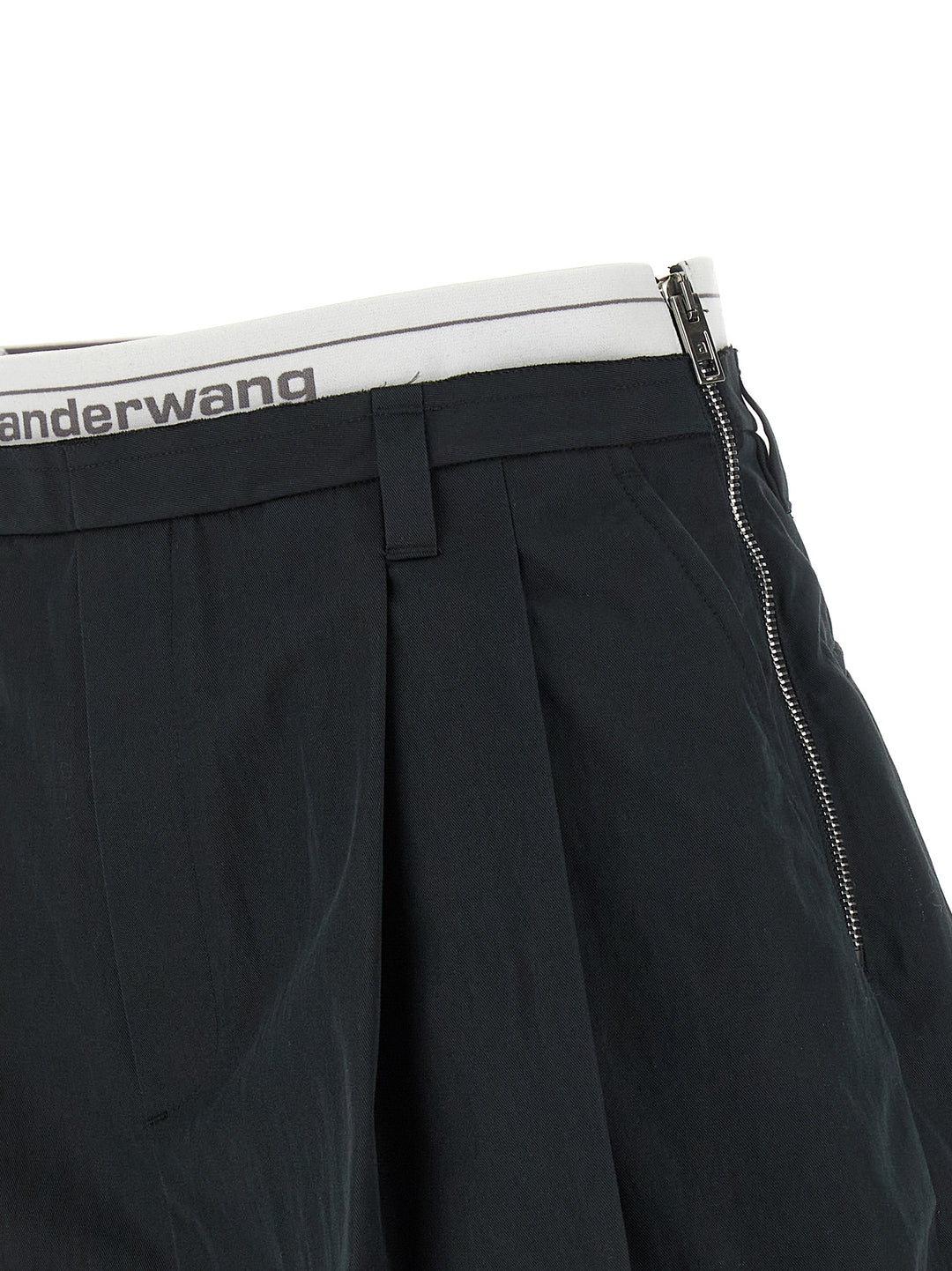 Alexander Wang Logo Band Shorts Bermuda e Short - Nero | dccfcb61b216f357ccf57e36260a6f581d430706