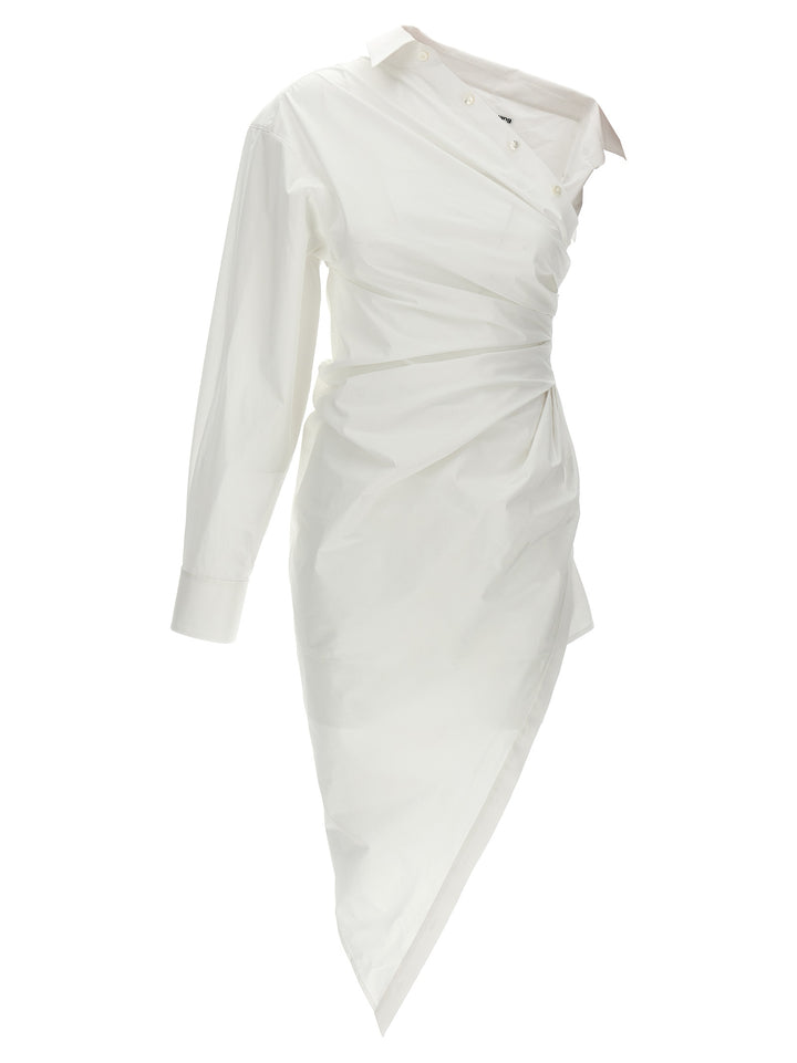 Alexander Wang Asymmetrical Shirt Dress Gonne - Bianco | 831600ada73349c555cdabc8248e9fcbc733dbb2