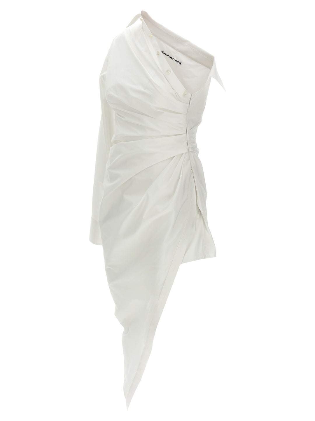Alexander Wang Asymmetrical Shirt Dress Gonne - Bianco | dbc32d0da37a18eb376afcea664c5daaaa4f2468
