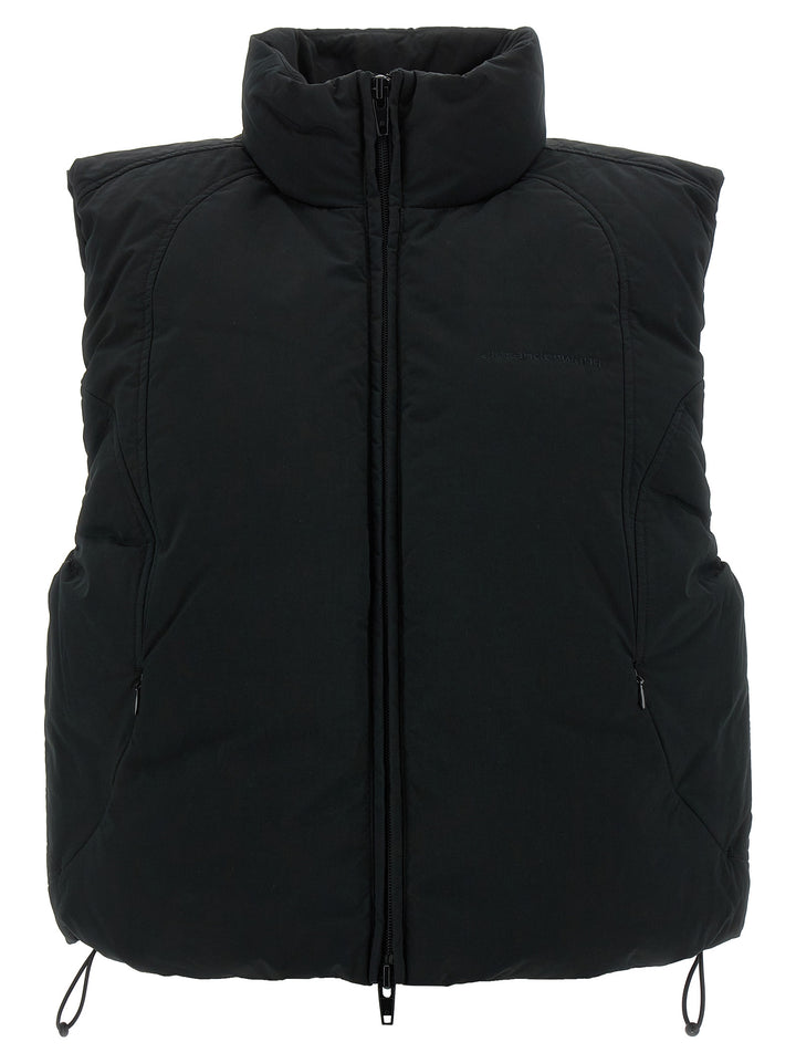 Alexander Wang Puffer Gilet - Nero | f00d136de21f92e105ddeadad19094a2eb48acfa