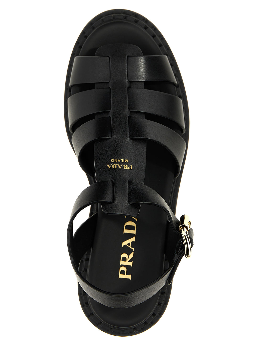 Prada Monolith Sandali - Nero | 966415aa45d019727dddbcbd97f0f54652ea135a