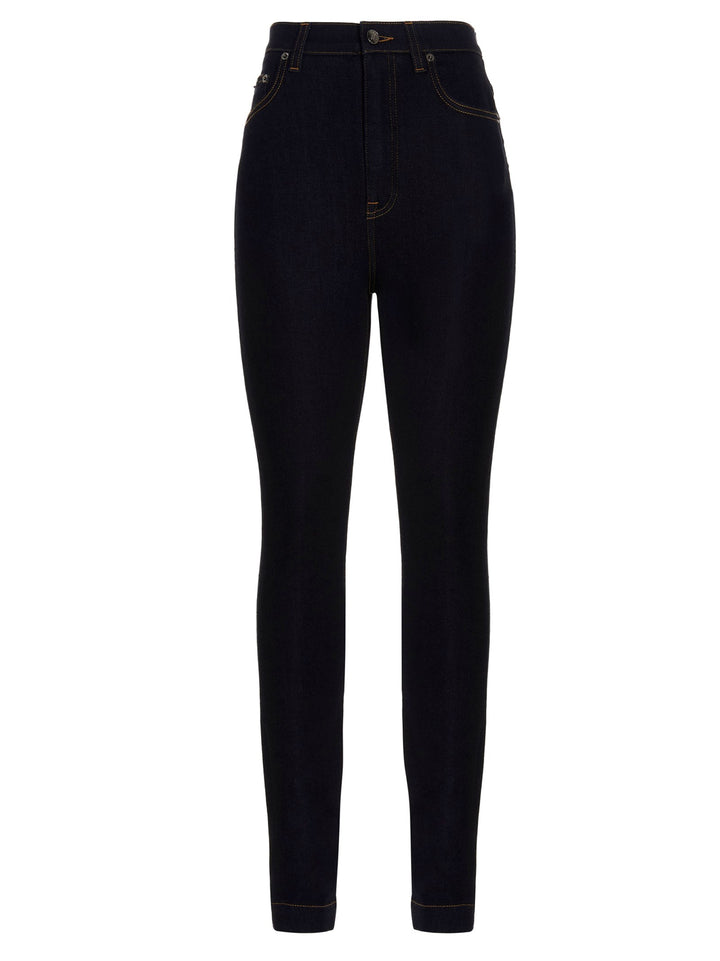 Dolce & Gabbana Grace Jeans - Nero | 6567ecaa1241ce81ad0228d91d22b0eabf1b6a25
