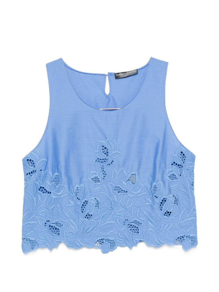Ermanno Scervino Top - BLUE | 66c291e26f1f02207ccb72843139834521da8bcd