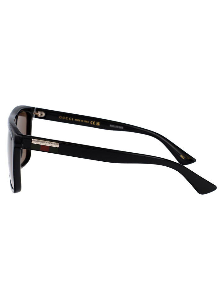 Gucci SUNGLASSES - Nero | 69a765451ba64b634d89b361fc06fb15767a3b1c