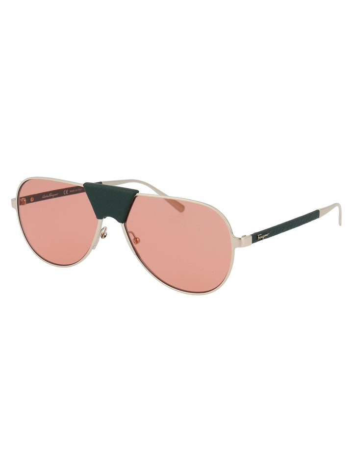 Salvatore Ferragamo SUNGLASSES - Oro | c11d326bd92aee116c2308673eafcde6d2d7bb44