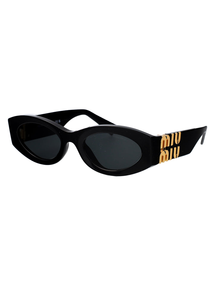 Miu Miu SUNGLASSES - Nero | 1007ba669eb6bc9614fbbae742deaf003463bc2a