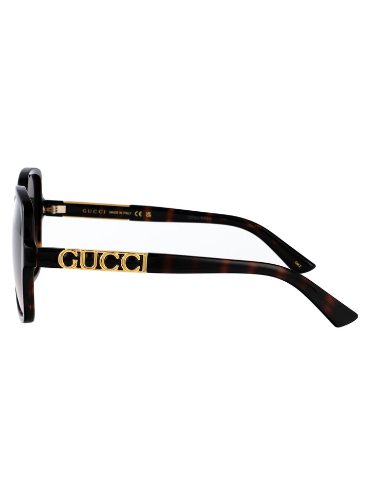 Gucci SUNGLASSES - Marrone | c5f09bf04bb145cac5c2daae981e900d65d486bb