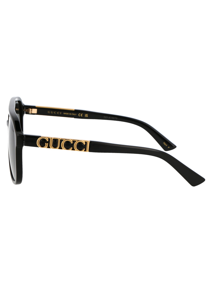 Gucci SUNGLASSES - Nero | 85aa2b2f45b07a612bb395f46812f856ea1d7b89