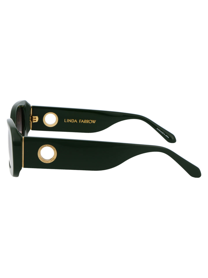 Linda Farrow SUNGLASSES - Verde | b2502c0f318e86736334fe87b4a0f9cf99a5aa16