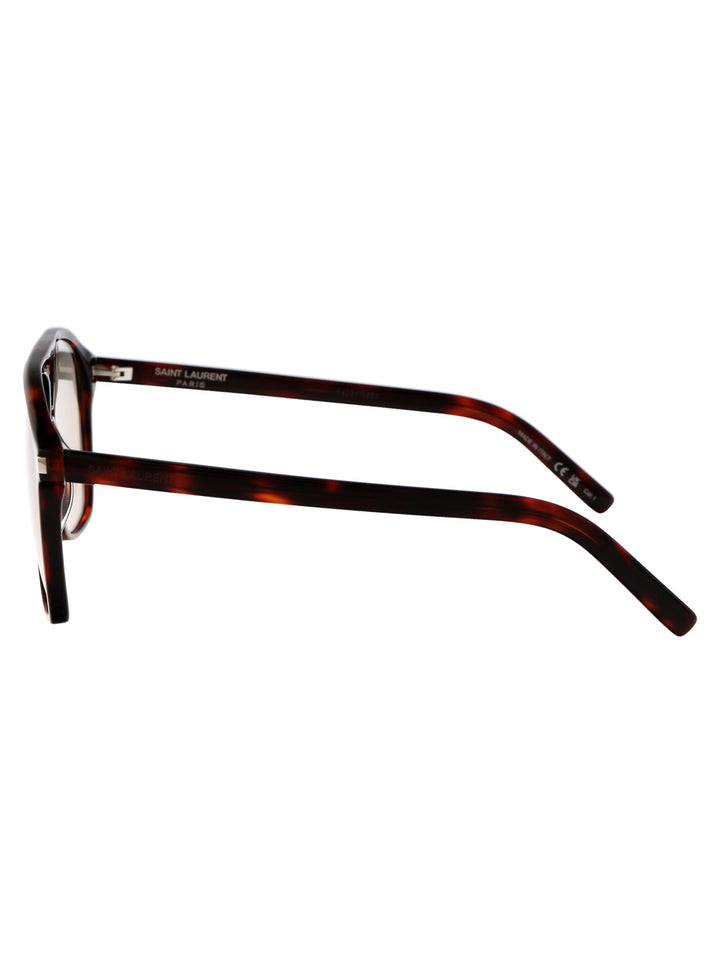 Saint Laurent SUNGLASSES - Havana | ce1637520ed13db9ab0f8546fac819661e5cecc2