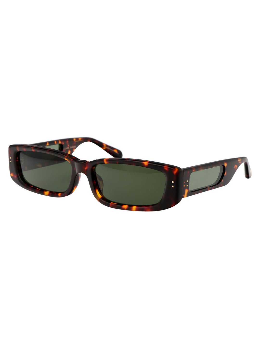 Linda Farrow SUNGLASSES - Marrone | 0a581a2bf024309ae1a4d8cd7b8c323d00aaad21