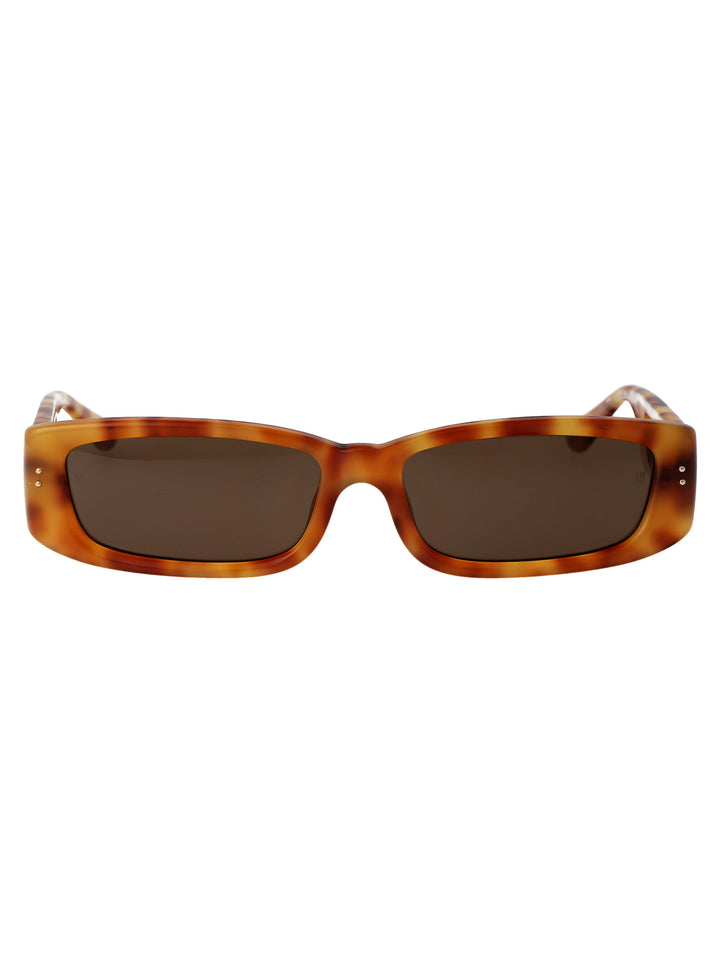 Linda Farrow SUNGLASSES - Marrone | ee92c185f6fc38560b89710ea4533f3e254a4426
